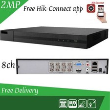 Smart CCTV DVR Recorder 8 canali 5 in 1 1080P video HD VGA HDMI BNC UK