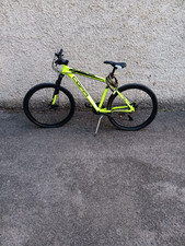 BICI 27,5 MTB 21 V ALLUMINIO FORCELLA AMMORTIZZATA GIALLO NERO H48 FRENO A DISCO