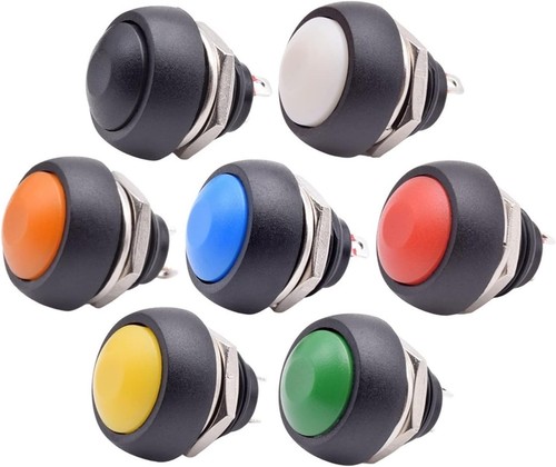 Interruttore rosso pulsante - rosso, 2