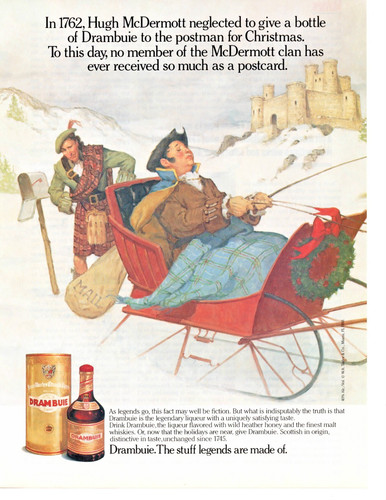 Pubblicità rivista drambuie - rivista,