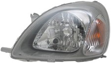 Faro proiettore anteriore sinistro per toyota yaris cp10 1999-2003 grigio + servomotore lwr