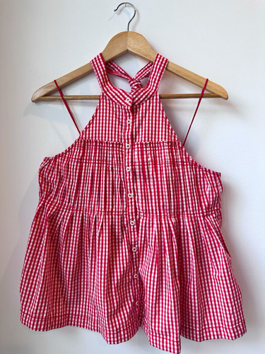 Canotta free people gingham - free,