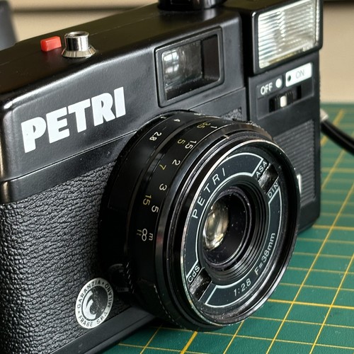 Macchina fotografica petri - macchina,