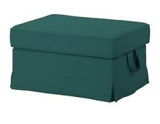 IKEA EKTORP Cover per poggiapiedi, Totebo turchese scuro, 304.721.97