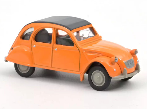 Citroën 2cv orange - orange, 3