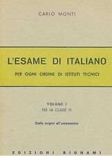 L'esame di italiano VOL.1