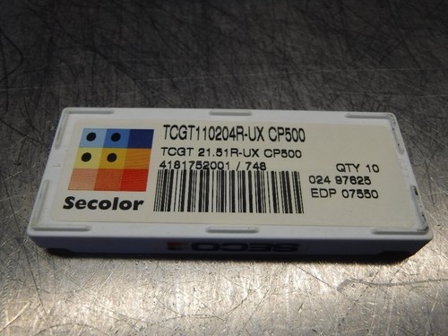 Seco carbide inserts - inserts, qty10
