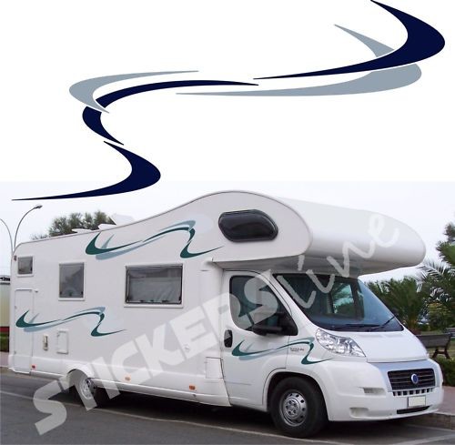 Adesivi per camper kit camper