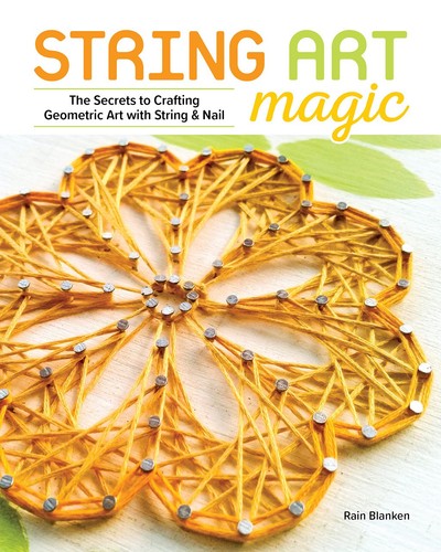 String art magic book - art,