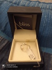 Anello Bliss Oro Bianco Diamante 0,10 ct