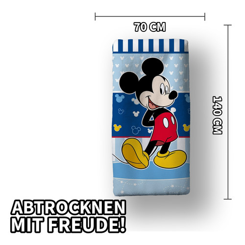 Asciugamano mickey mouse - asciugamano,
