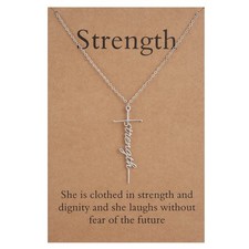 Collana con ciondolo croce in