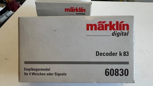 Marklin 60830 decoder k83 - marklin,
