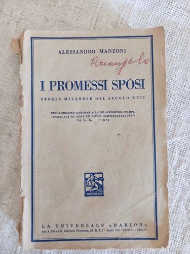 Libro promessi sposi a - i,