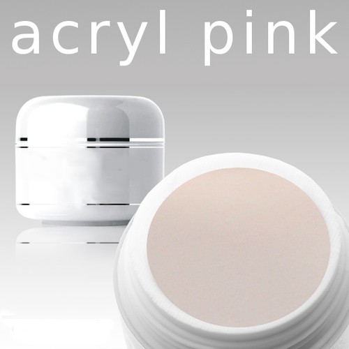 Polvere acrilica rosa 150g