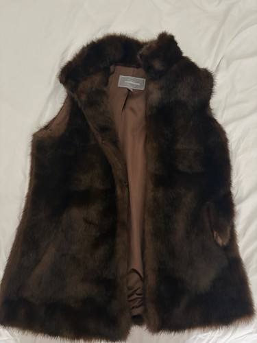 Gilet pelliccia sintetica