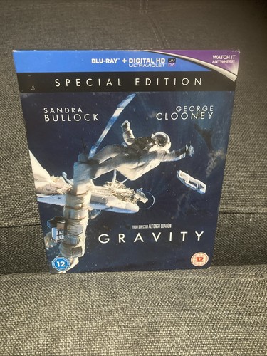 Gravity blu ray deluxe - gravity, (blu-ray,