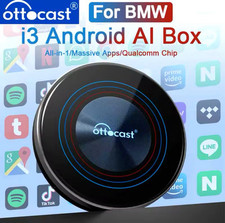 Ottocast i3 AI Box Per BMW Wireless CarPlay Android 13 Netflix Accessori Auto