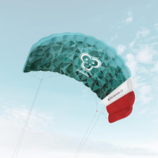Windtrainer Aquilone Da Trazione/Kite a 4 Cavi Ready 2 Fly (230 Cm / 330 Cm Camp