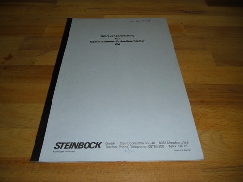 Manuale istruzioni muletto - manuale,