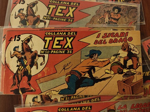Tex striscia prima serie - tex, 60