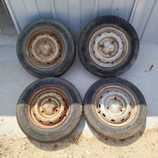 4 cerchi In Ferro acciaio Renault 4 R4 R5 R6 1963-91 4x13 ET28 Originali D'epoca