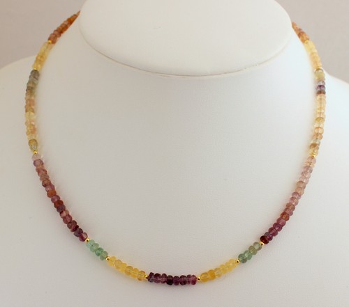 Fluorite collana pietre - collana,