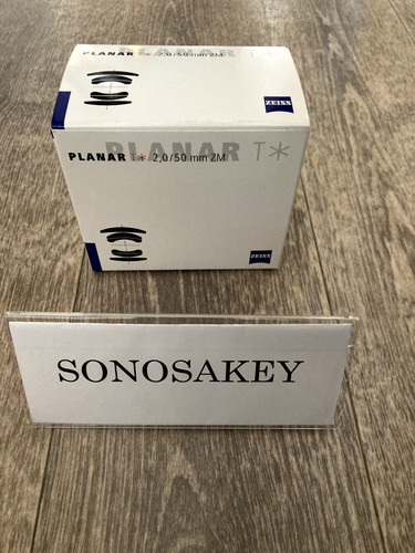 Carl zeiss planar - planar, t*