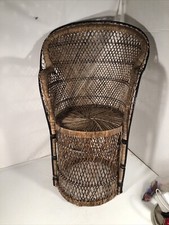 Sedia vintage bohemien tessuto