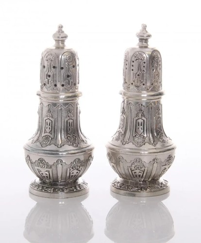 Antico set scuotitore cruet - , in