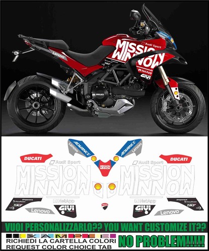 Adesivi multistrada 1200 2010 - 1200,