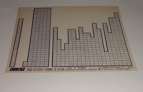 Microfiche catalogo ricambi - catalogo,