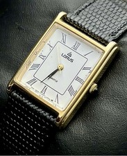 Vtg New 1988 LORUS Seiko Tank