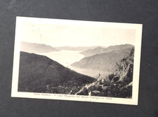 Valle Vedasca (VA)-Lago Maggiore dal Monte Cadriga.Timbro Servizio Mobile. 1923.