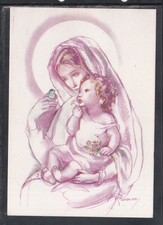 Cartolina Madonna con Bambino