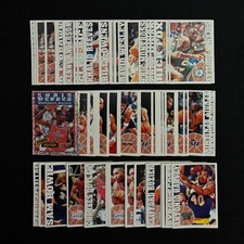 LOTTO-200-STICKERS-FIGURINE-PANINI-COLLEZIONE UFFICIALE-NBA-1995/1996-NEW-MINT