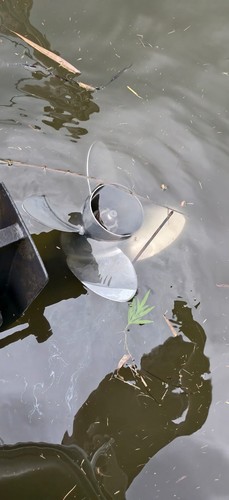 Elica inox mercruiser marine