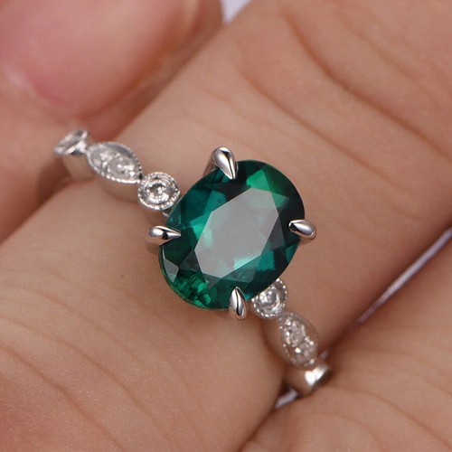 Anello solitario - , di