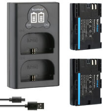 2x batteria + caricatore LCD