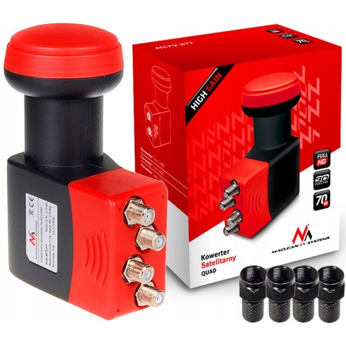 Convertitore satellitare quad