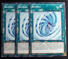 Set 3 Carte : BUFERA Comune in Italiano MP21-IT144 YUGIOH