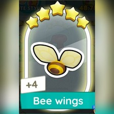 1 x Ali d'ape 5⭐ Adesivo