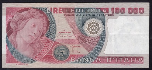 100 000 lire spring - lire,