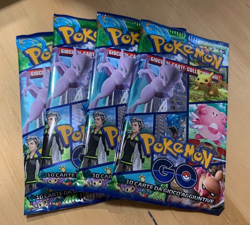 Pokemon buste bustine - go,