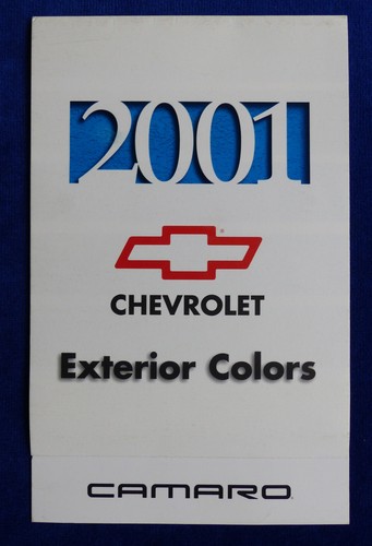 Chevrolet 2001 camaro colori - 2001,