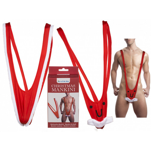 Perizoma mankini natalizio