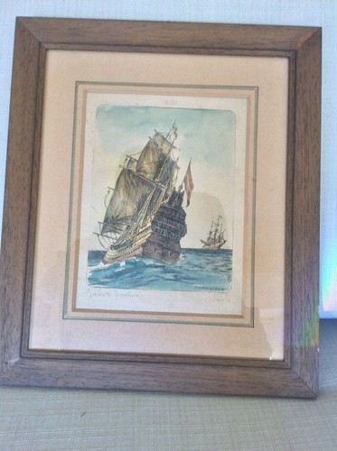 Quadro acquarello incisione - quadro,