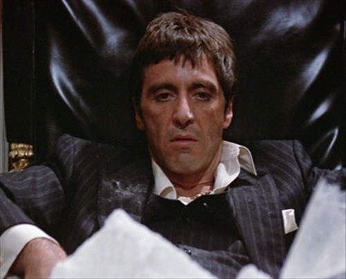 Pacino come tony - al,