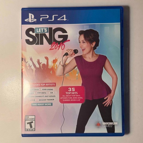 Let sing 2016 - sing, |