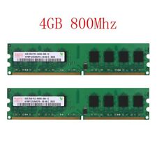 8GB 2x 4GB / 2GB DDR2 800MHz